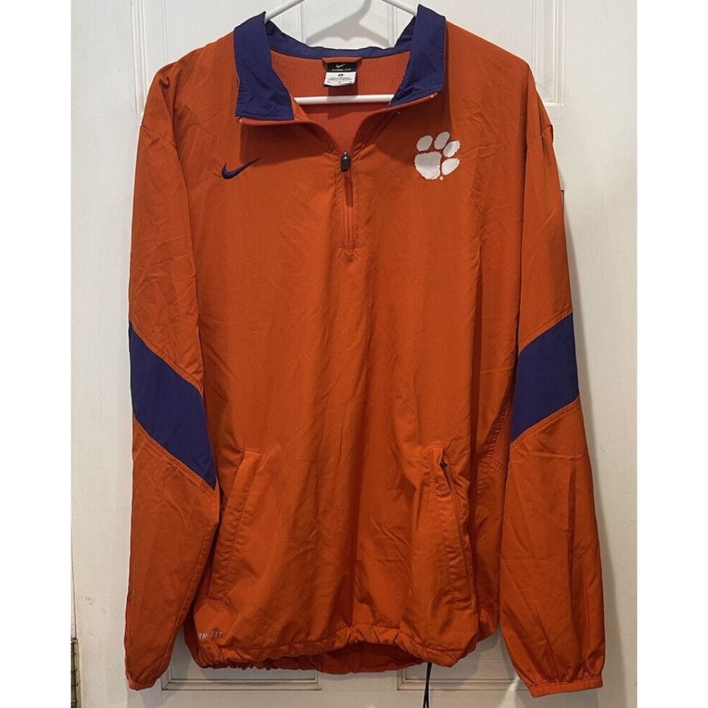 Clemson Nike Storm-Fit Windbreaker Size Medium